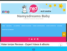 Tablet Screenshot of namysdreams.com